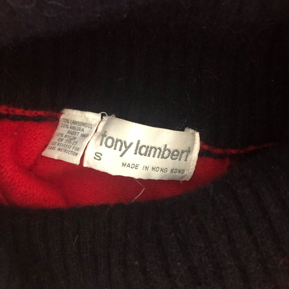 Chunky Color Block Turtle Neck Sweater - image 4